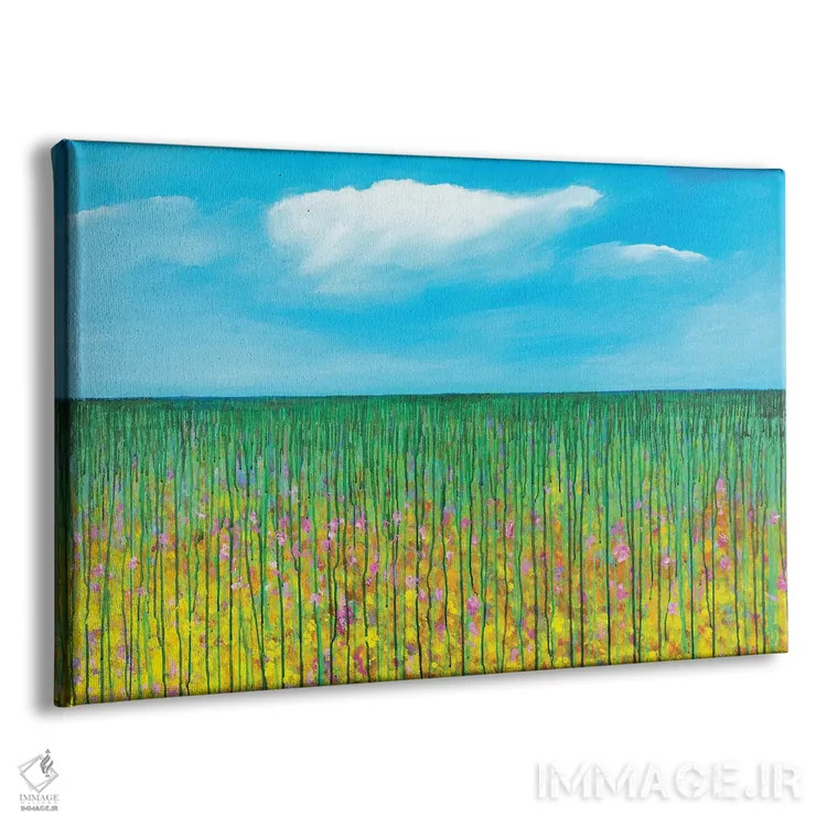 تابلو بهار I اثر دنیلا کارلتی - نمای پرسپکتیو محصول