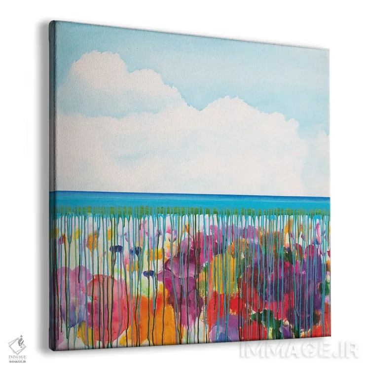 تابلو مد بالا III اثر دنیلا کارلتی - نمای پرسپکتیو محصول