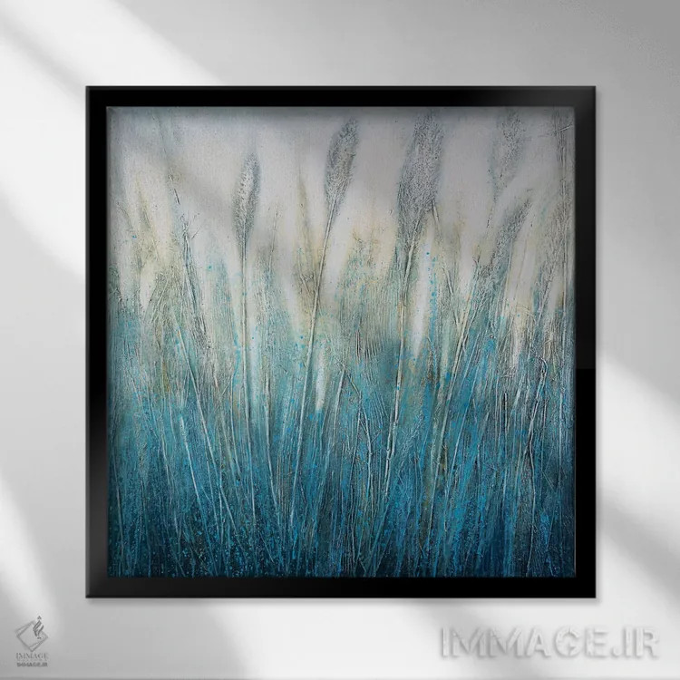 تابلو زمستان II اثر دنیلا کارلتی - نمای قابدار مشکی