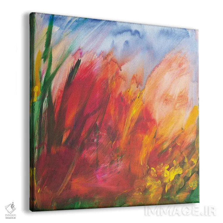 تابلو باغ کوچک وحشی I اثر دنیلا کارلتی - نمای پرسپکتیو محصول