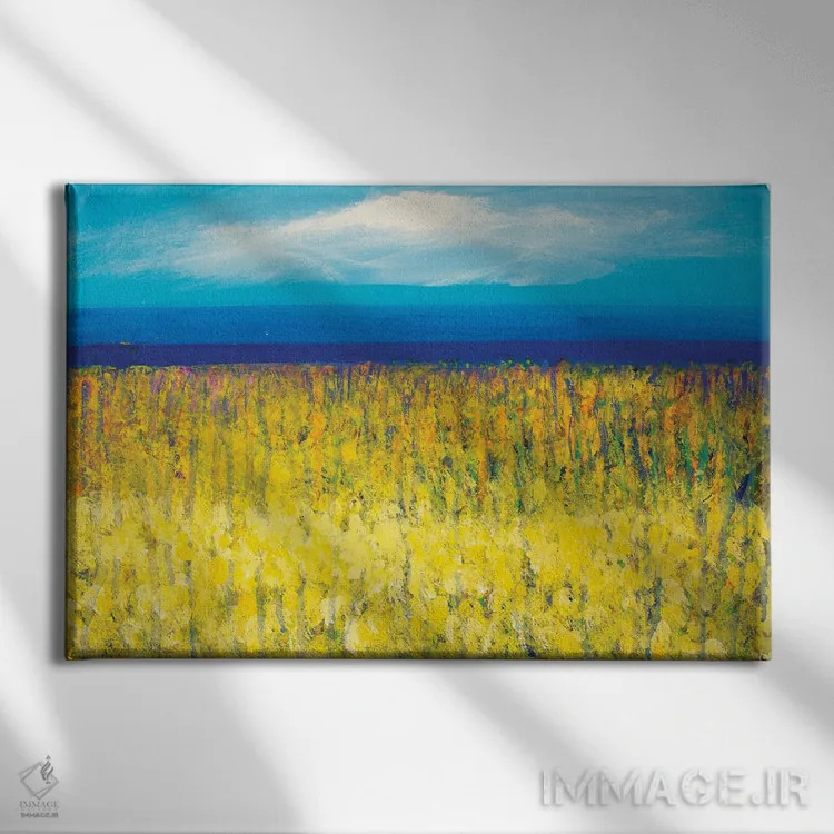 تابلو بهار کوچک 2020 اثر دنیلا کارلتی - نمای روبهرو روی دیوار