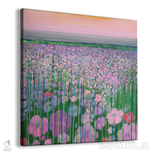 تابلو سپیدهدم صورتی اثر دنیلا کارلتی - نمای پرسپکتیو محصول