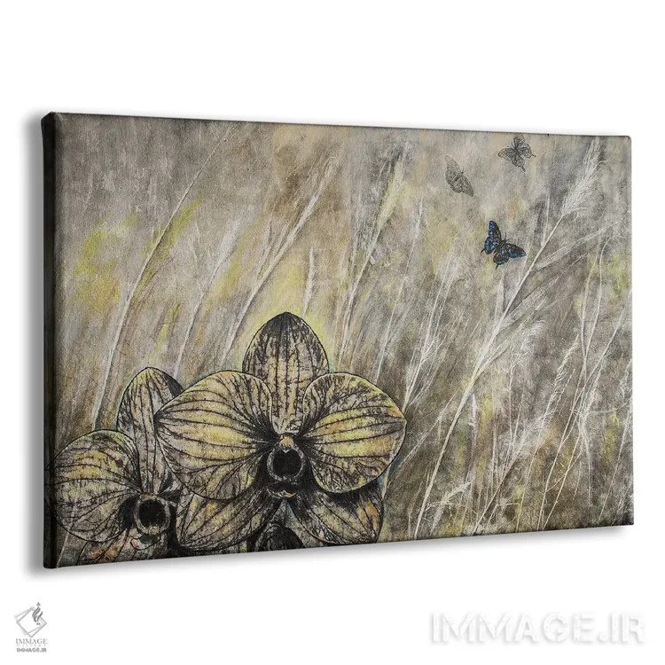 تابلو مهاجرت پروانهها I اثر دنیلا کارلتی - نمای پرسپکتیو محصول