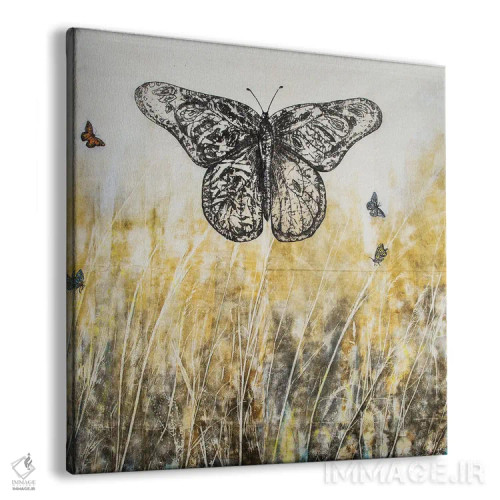 تابلو مهاجرت پروانهها II اثر دنیلا کارلتی - نمای پرسپکتیو محصول