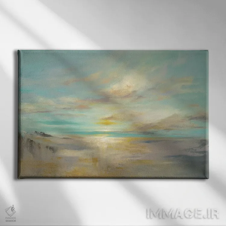 تابلو پس از طوفان اثر باورا دارگو - نمای روبهرو روی دیوار