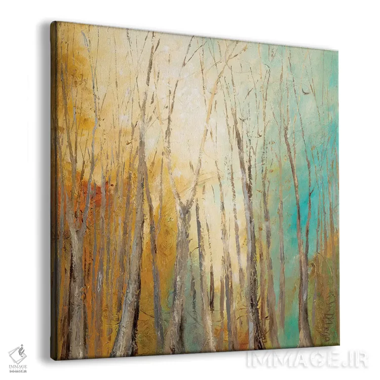 تابلو شادی پاییزی اثر باورا دارگو - نمای پرسپکتیو محصول