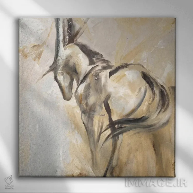 تابلو یکپارچگی اثر باورا دارگو - نمای روبهرو روی دیوار