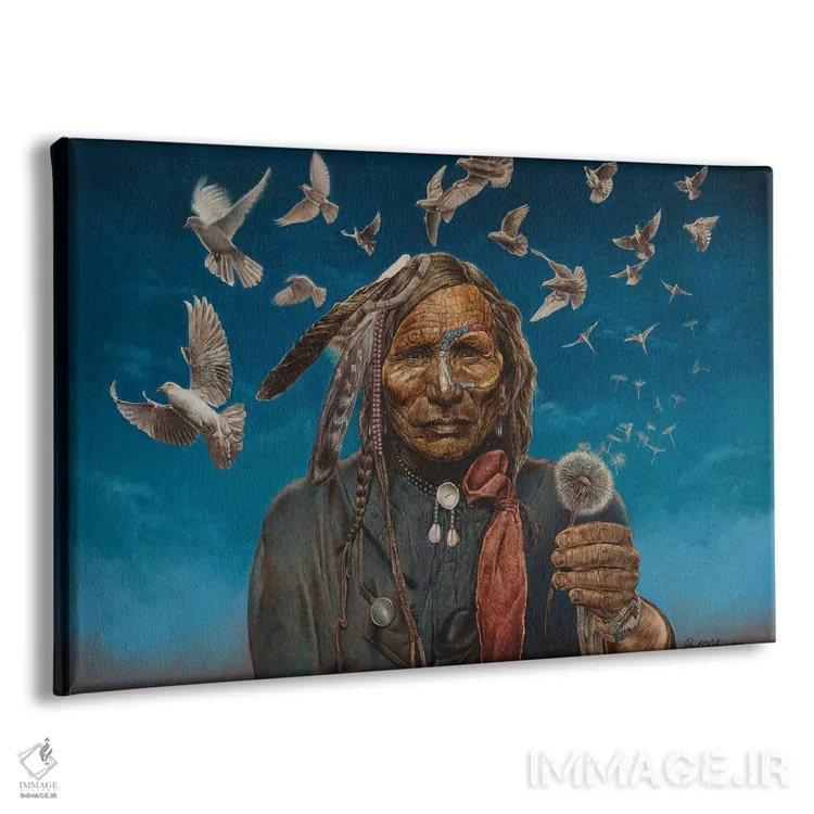 تابلو صلحجو اثر دیوید بهرنس - نمای پرسپکتیو محصول