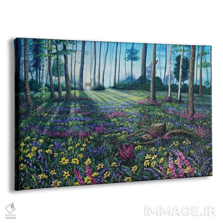 تابلو ضربان قلب جنگل اثر آماندا داگ - نمای پرسپکتیو محصول