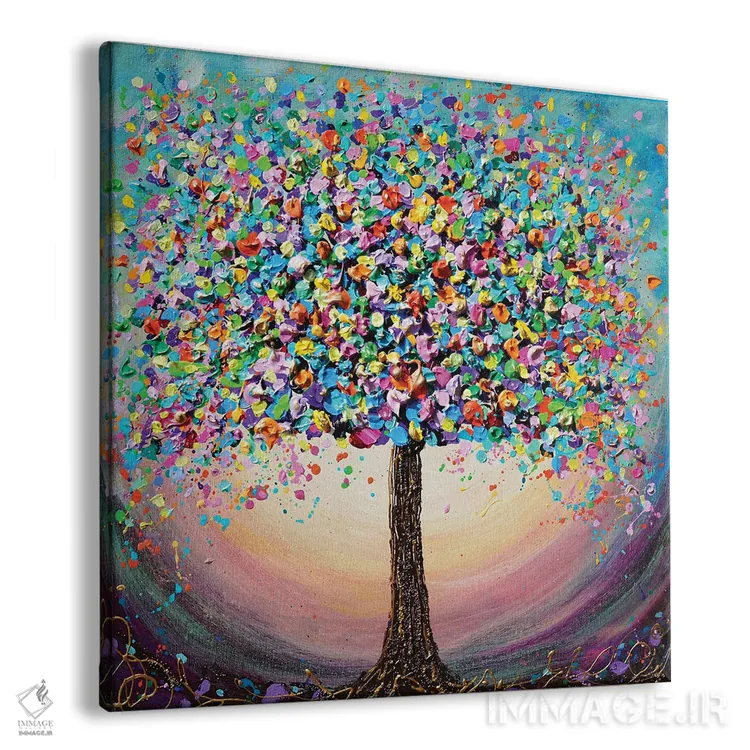 تابلو شکوفههای فراوان اثر آماندا داگ - نمای پرسپکتیو محصول