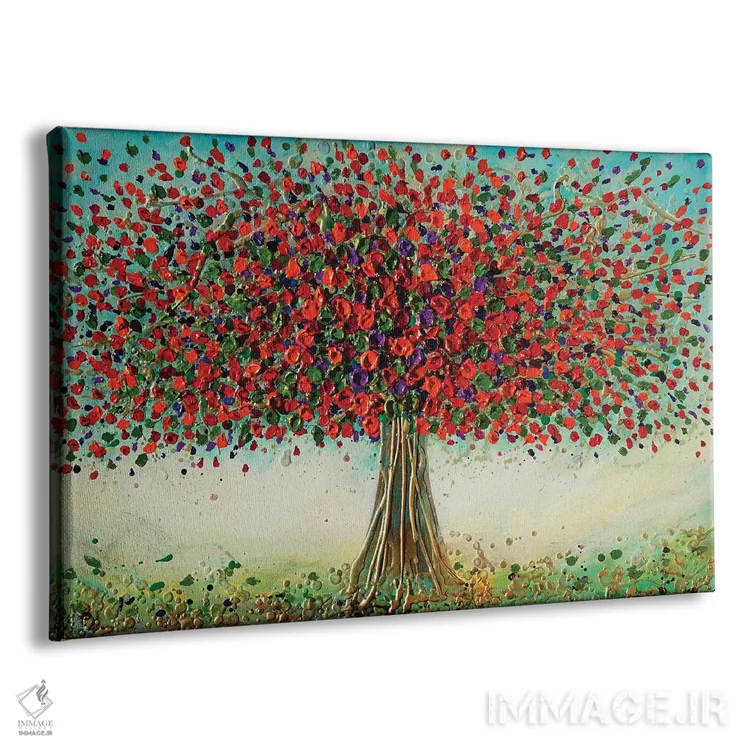 تابلو انفجار رنگ اثر آماندا داگ - نمای پرسپکتیو محصول