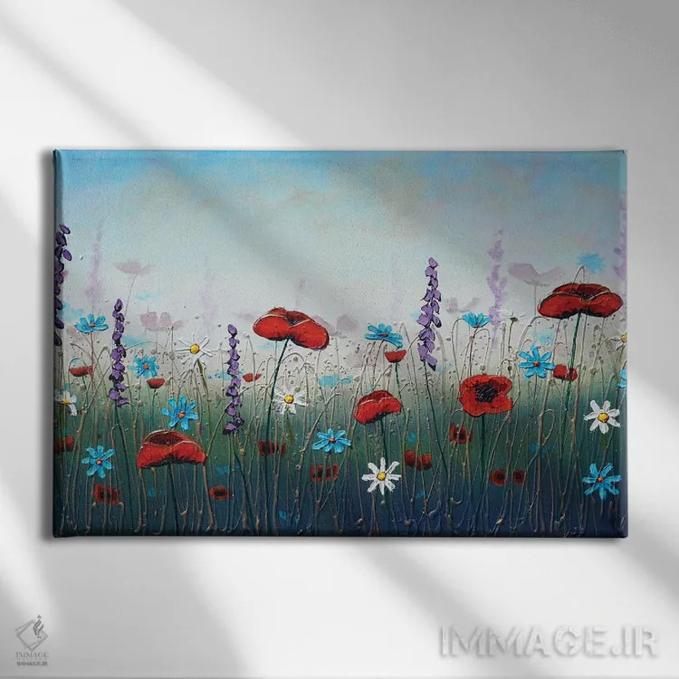 تابلو عصر تابستانی اثر آماندا داگ - نمای روبهرو روی دیوار