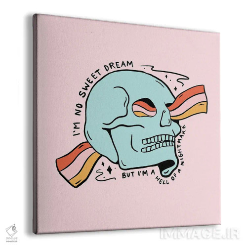 تابلو هیچ رؤیای شیرینی اثر دودل بای مگ (استودیوی هنری) - نمای پرسپکتیو محصول