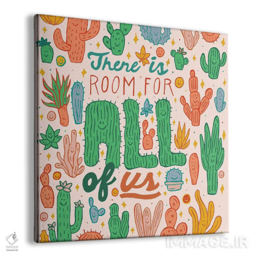 تابلو جایی برای همه اثر دودل بای مگ (استودیوی هنری) - نمای پرسپکتیو محصول