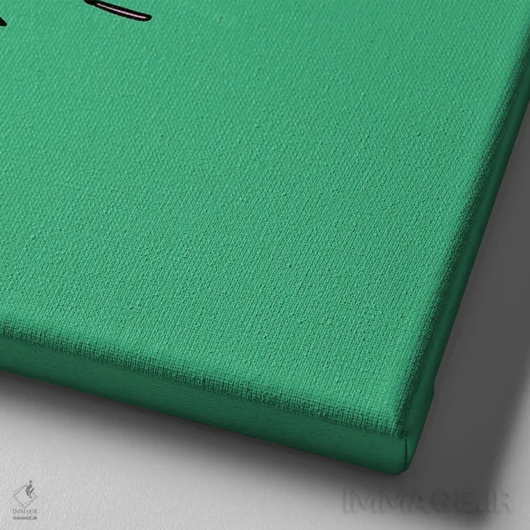 تابلو آخوندک صورت فلکی قوس اثر دودل بای مگ (استودیوی هنری) - نمای نزدیک بافت بوم