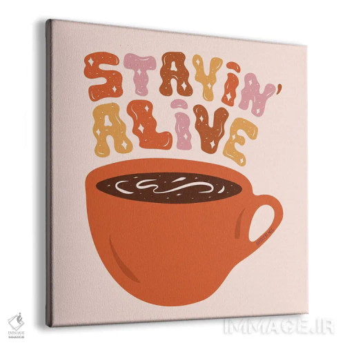 تابلو زنده ماندن (با انرژی) اثر دودل بای مگ (استودیوی هنری) - نمای پرسپکتیو محصول