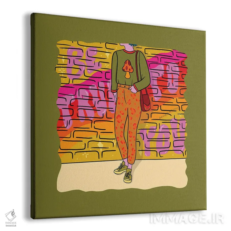 تابلو به خودت وفادار باش اثر دودل بای مگ (استودیوی هنری) - نمای پرسپکتیو محصول