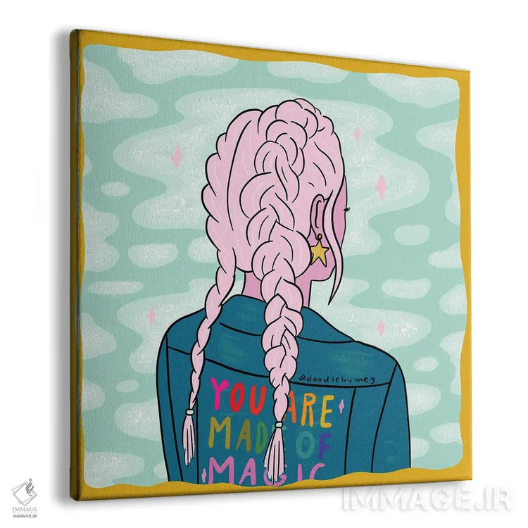 تابلو تو از جادو ساخته شدهای اثر دودل بای مگ (استودیوی هنری) - نمای پرسپکتیو محصول