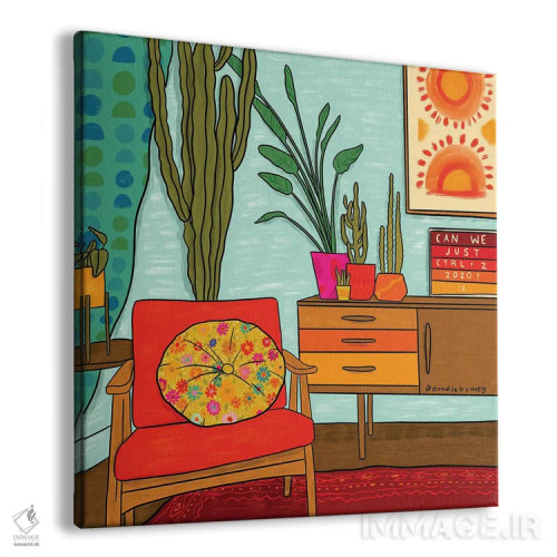 تابلو "Ctrl + Z" (بازگشت در کامپیوتر) اثر دودل بای مگ (استودیوی هنری) - نمای پرسپکتیو محصول