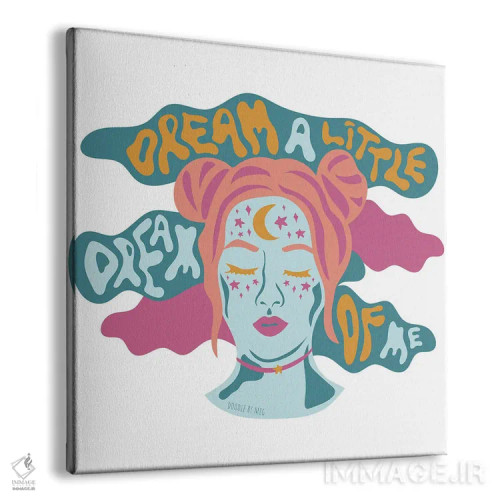 تابلو رویای کوچکی از من ببین اثر دودل بای مگ (استودیوی هنری) - نمای پرسپکتیو محصول