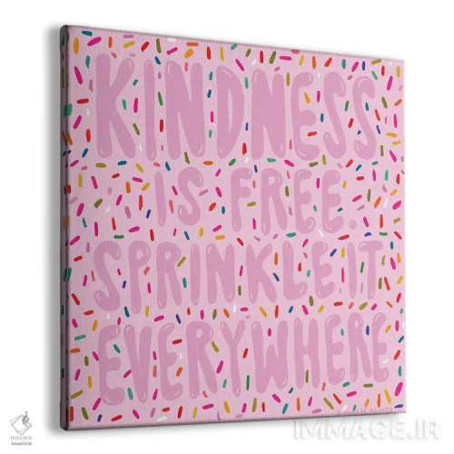 تابلو پاشیدن مهربانی اثر دودل بای مگ (استودیوی هنری) - نمای پرسپکتیو محصول