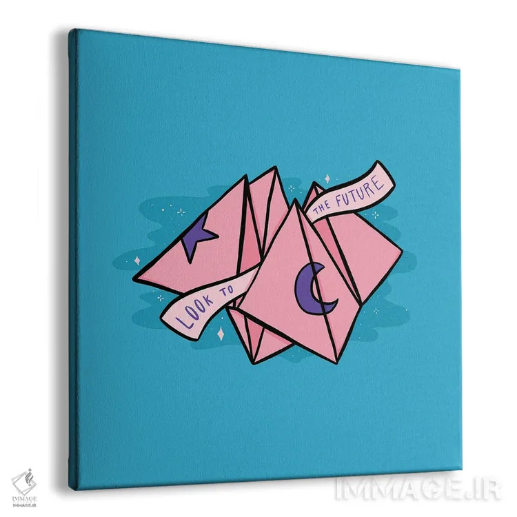 تابلو شکارچی اوشی (بازی کاغذی کودکان) اثر دودل بای مگ (استودیوی هنری) - نمای پرسپکتیو محصول