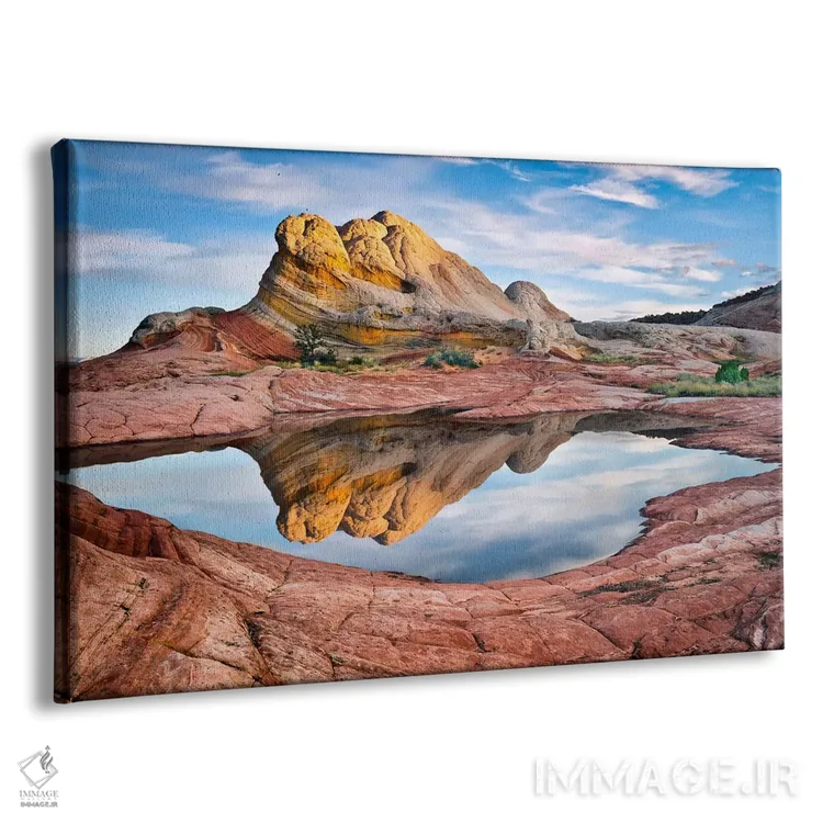 تابلو بازتاب آریزونا II اثر دیوید دروست - نمای پرسپکتیو محصول