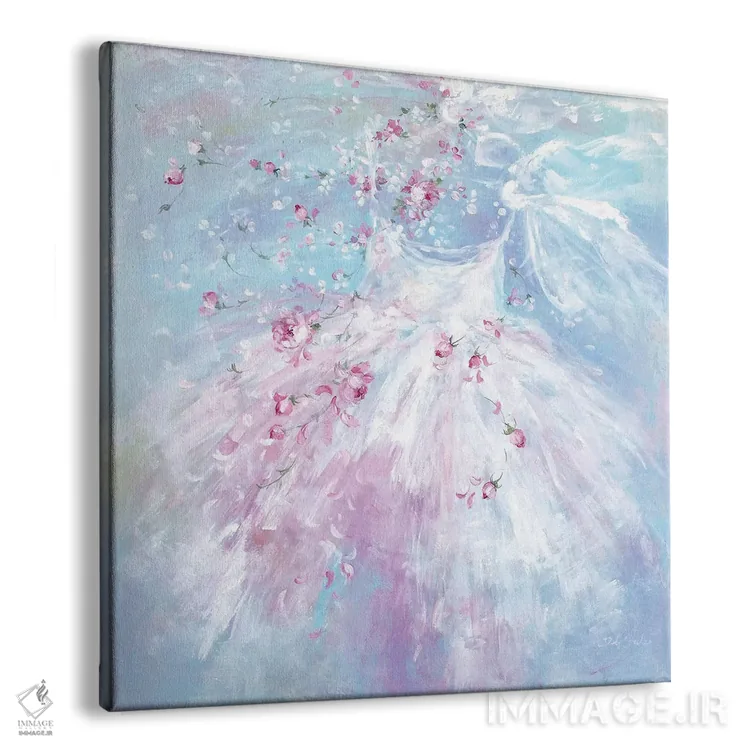 تابلو توتوی غنچههای نجواگر II اثر دبی کولز - نمای پرسپکتیو محصول