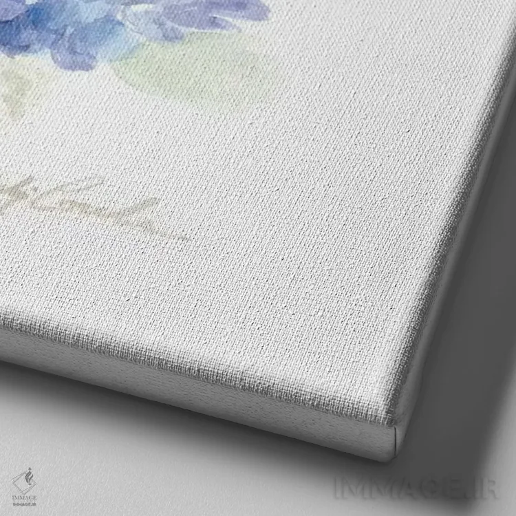 تابلو ادریسی I اثر دبی کولز - نمای نزدیک بافت بوم