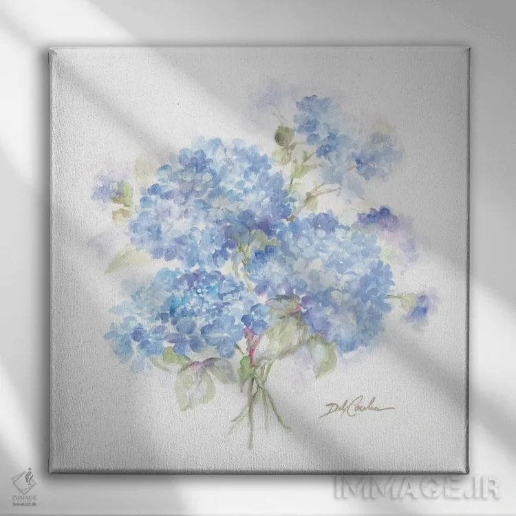 تابلو ادریسی II اثر دبی کولز - نمای روبهرو روی دیوار