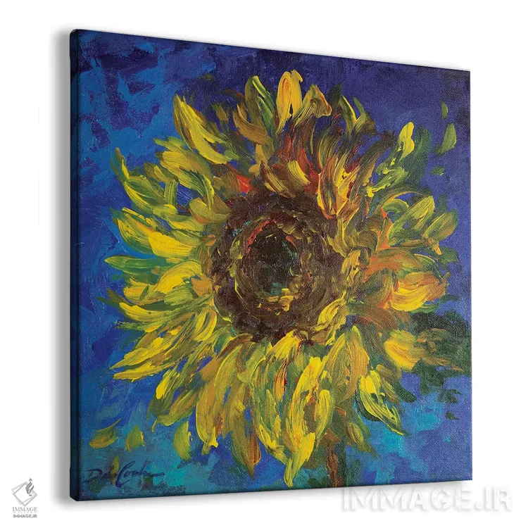 تابلو آفتابگردان II اثر دبی کولز - نمای پرسپکتیو محصول