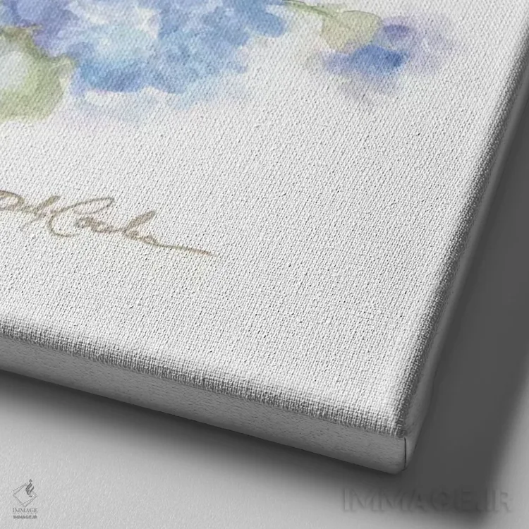 تابلو ادریسی II اثر دبی کولز - نمای نزدیک بافت بوم