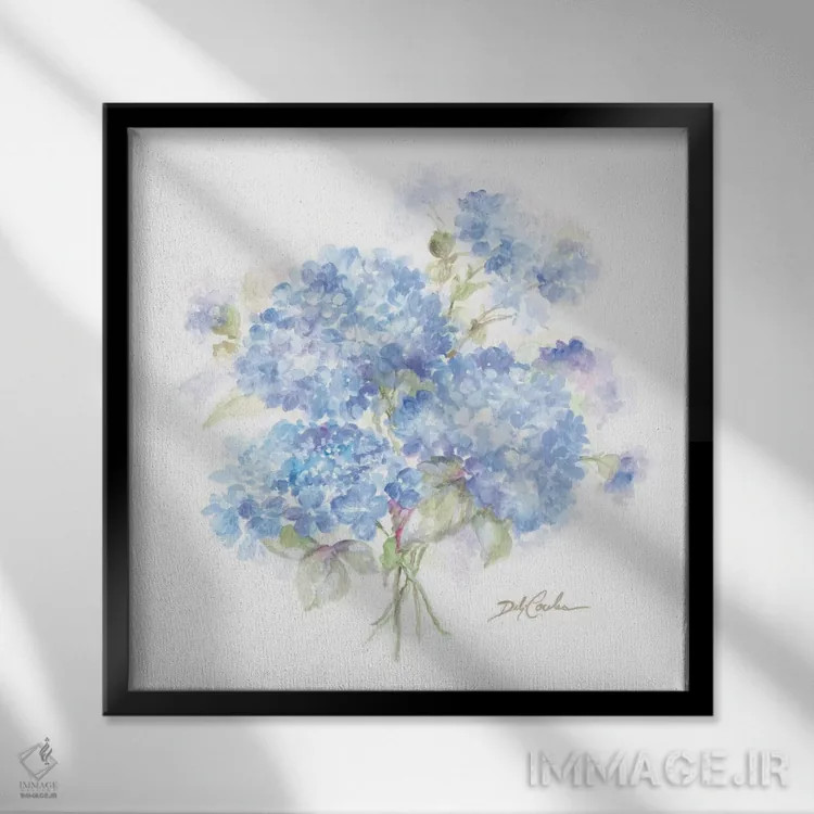 تابلو ادریسی II اثر دبی کولز - نمای قابدار مشکی