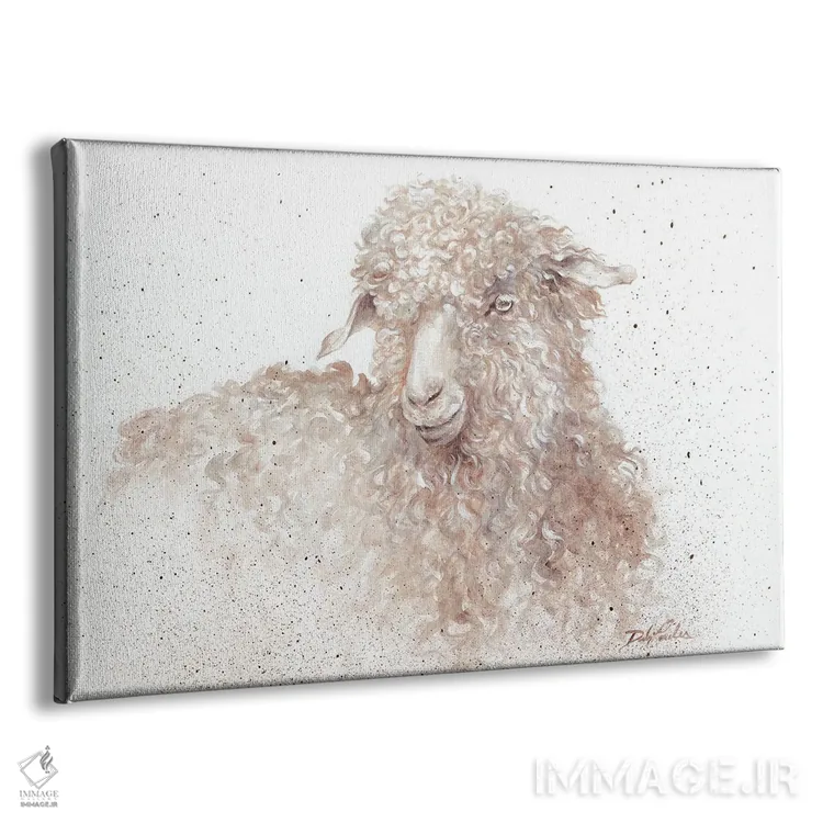 تابلو بینظمی پشمالو (بازی با کلمات؛ ممکن است به گوسفند اشاره کند) اثر دبی کولز - نمای پرسپکتیو محصول