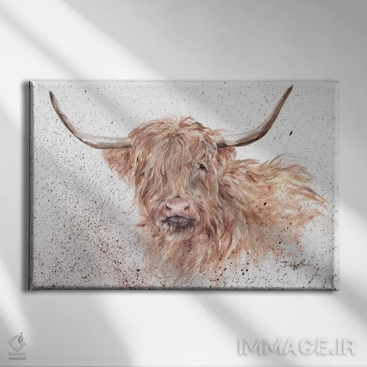 تابلو روز موی بد (روز بدآرایشی) اثر دبی کولز - نمای روبهرو روی دیوار