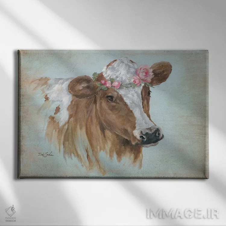 تابلو پنلوپه (نام زنانه) اثر دبی کولز - نمای روبهرو روی دیوار