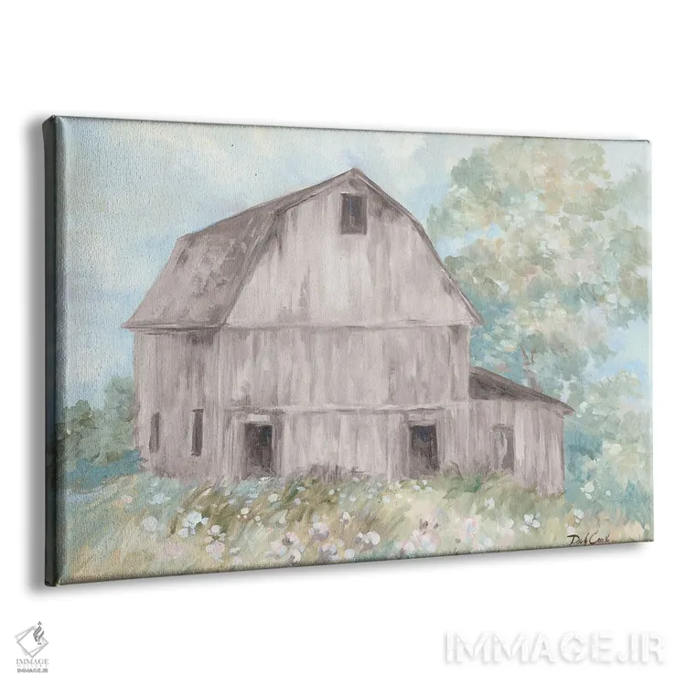 تابلو یک روز زیبا در مزرعه اثر دبی کولز - نمای پرسپکتیو محصول