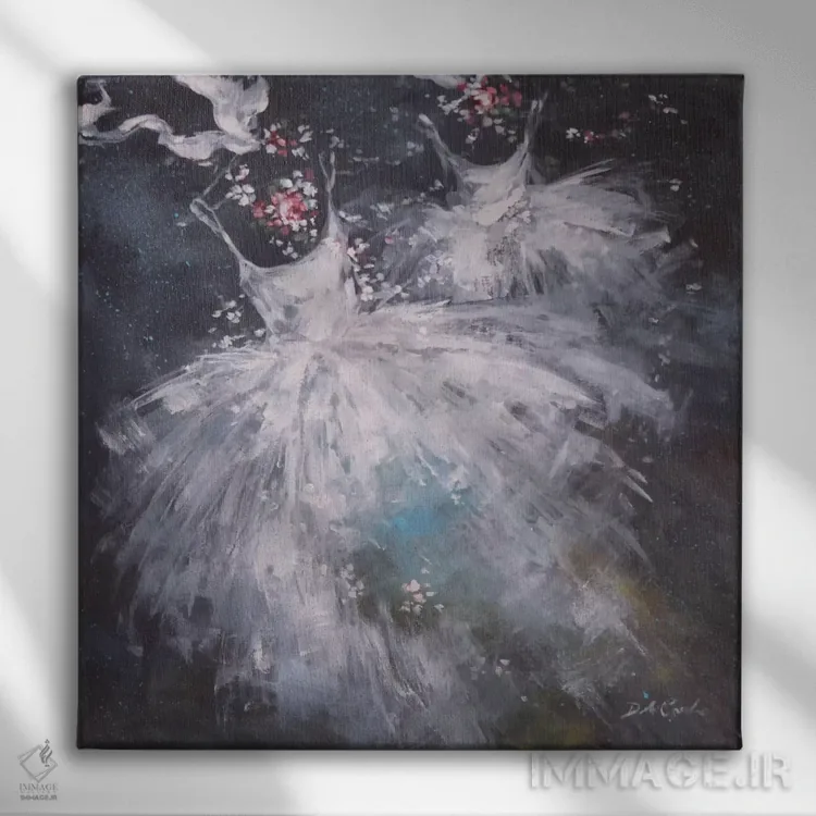 تابلو سایهٔ ماه اثر دبی کولز - نمای روبهرو روی دیوار