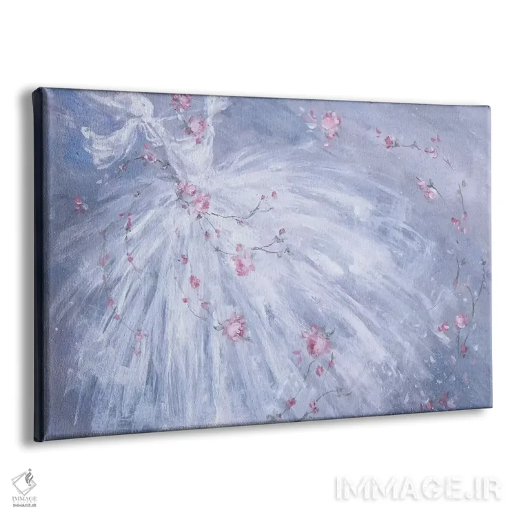 تابلو رقص گلها (به فرانسوی) اثر دبی کولز - نمای پرسپکتیو محصول