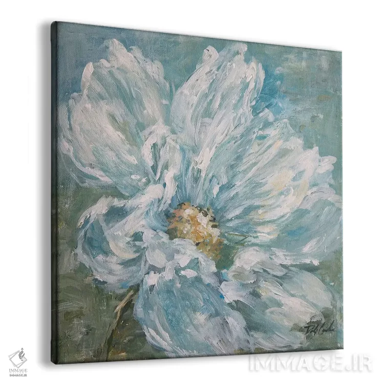 تابلو کیهان در کنار دریا ۱ (گل یا جهان) اثر دبی کولز - نمای پرسپکتیو محصول