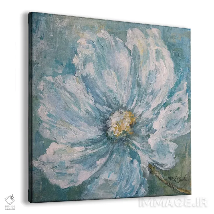 تابلو کیهان در کنار دریا ۲ (گل یا جهان) اثر دبی کولز - نمای پرسپکتیو محصول