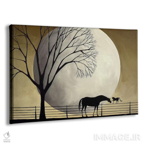 تابلو بوم و پوستر دیواری طرح «A Gentle Paw» اثر Debbie Criswell - نمای پرسپکتیو محصول