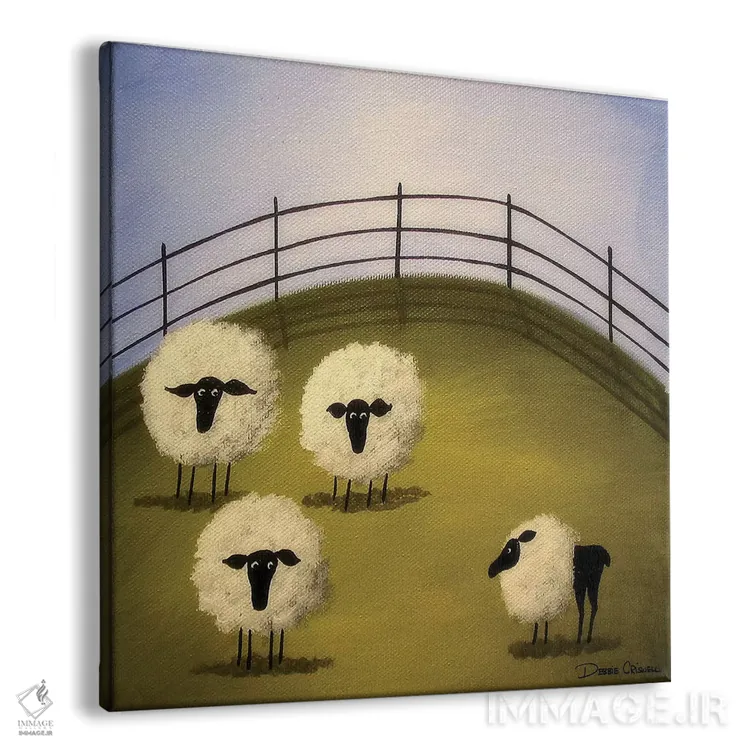 تابلو مصالحه اثر دبی کریسول - نمای پرسپکتیو محصول