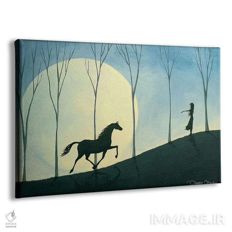تابلو حس و حال اثر دبی کریسول - نمای پرسپکتیو محصول