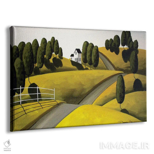 تابلو بالا و آنسوتر اثر دبی کریسول - نمای پرسپکتیو محصول