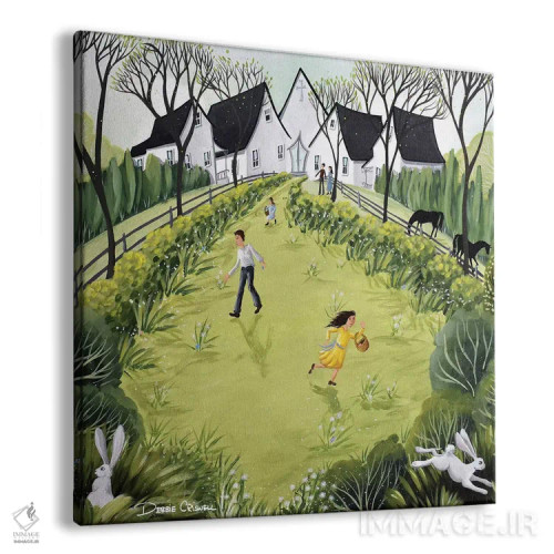 تابلو صبح عید پاک اثر دبی کریسول - نمای پرسپکتیو محصول