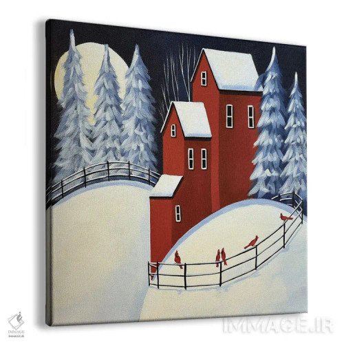 تابلو کارباورالها پنجگانه (پرندگان) اثر دبی کریسول - نمای پرسپکتیو محصول