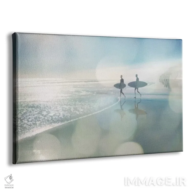 تابلو موجسواران اثر دوون دیویس - نمای پرسپکتیو محصول