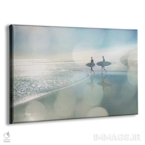 تابلو موجسواران اثر دوون دیویس - نمای پرسپکتیو محصول