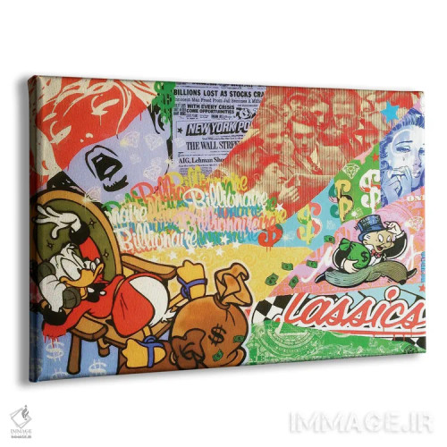 تابلو میلیاردر اثر دی۱۳ایگو - نمای پرسپکتیو محصول